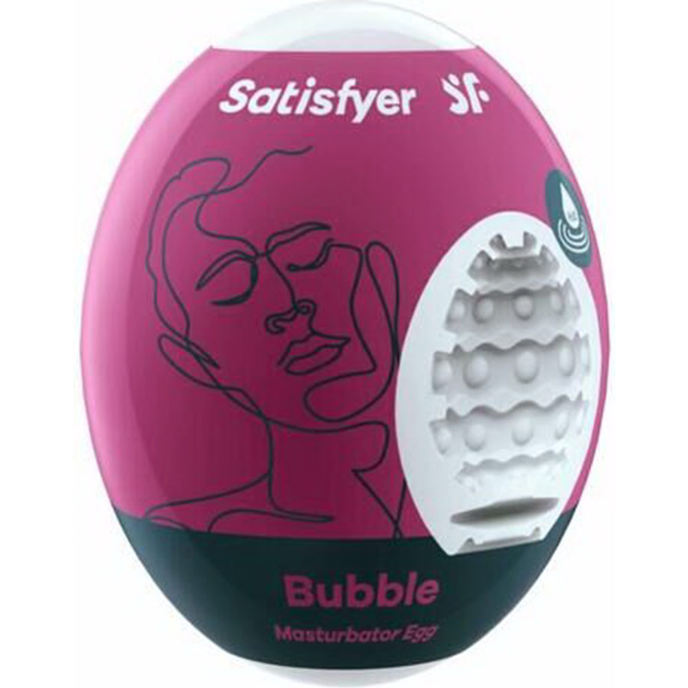 Мастурбатор «Satisfyer» Masturbator Egg. Bubble, 4010014