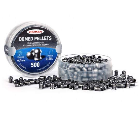 Пульки Люман Domed pellets, 0,68 г 4,5 мм (500 шт)