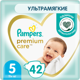 Подгузники детские «Pampers» Premium Care, размер 5, 11-16 кг, 42 шт