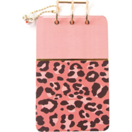 Блокнот «Miniso» DIY Бусины, 2011887810109, Pink Leopard