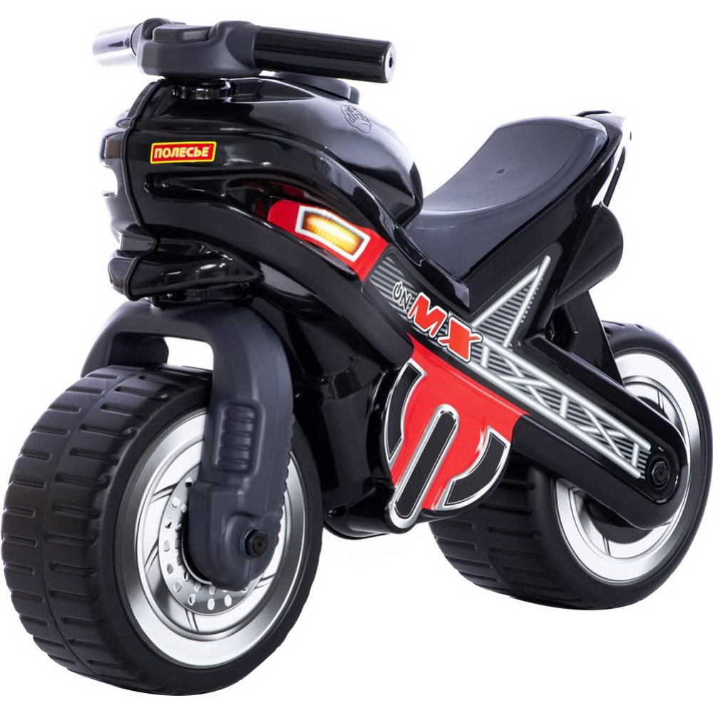 Каталка-мотоцикл «Полесье» МХ, 80615, черный