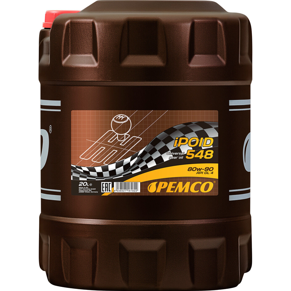 Трансмиссионное масло «Pemco» 548 80W-90 GL-4, 20 л