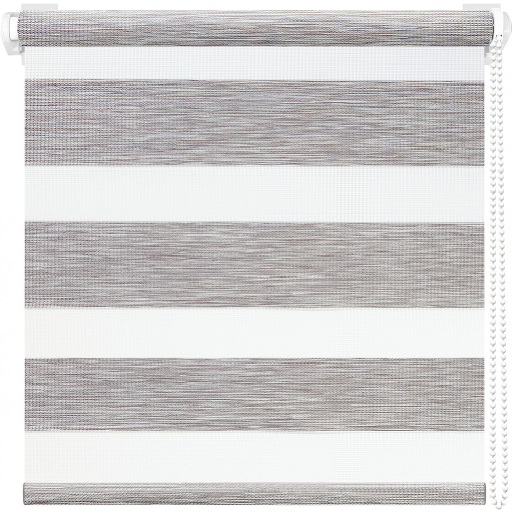 Рулонная штора «АС Март» Вудэн, 014.04, светло-серый, 100х160 см