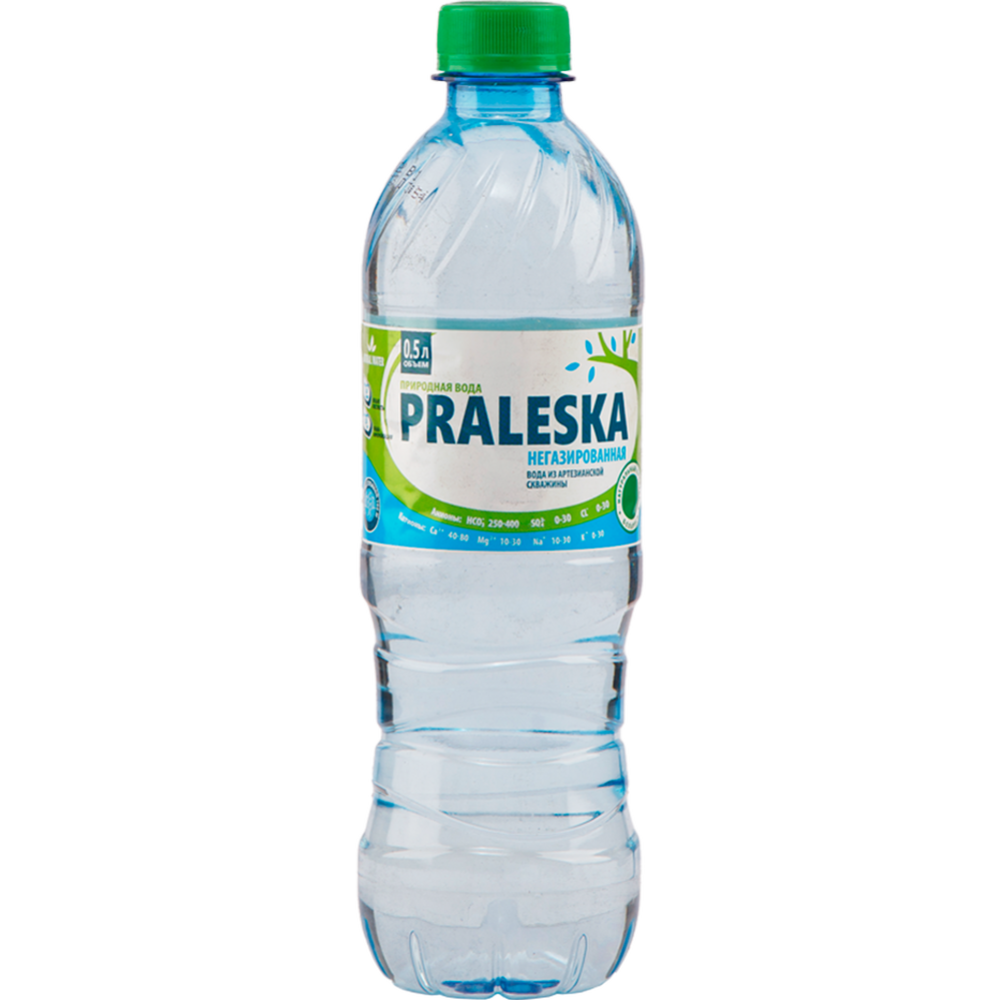 Вода питьевая негазированная «Darida» Praleska, 0.5 л #0