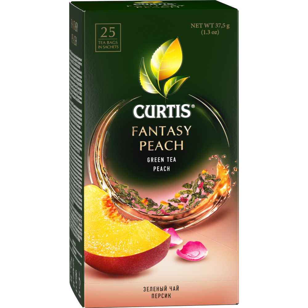 Чай зеленый «Curtis» Fantasy Peach, 25х1.5 г #0