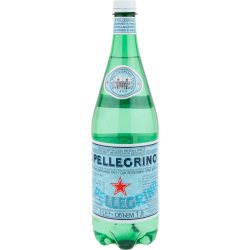 Вода ми­не­раль­ная га­зи­ро­ван­ная «S. Pellegrino» сто­ло­вая, пи­тье­вая, при­род­ная, 1 л