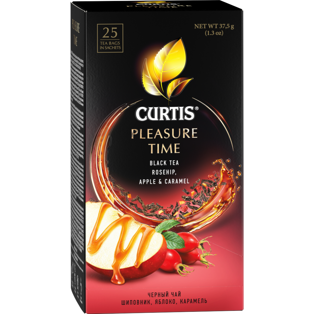 Чай черный «Curtis» Pleasure Time, 25 шт,  37.5 г #0