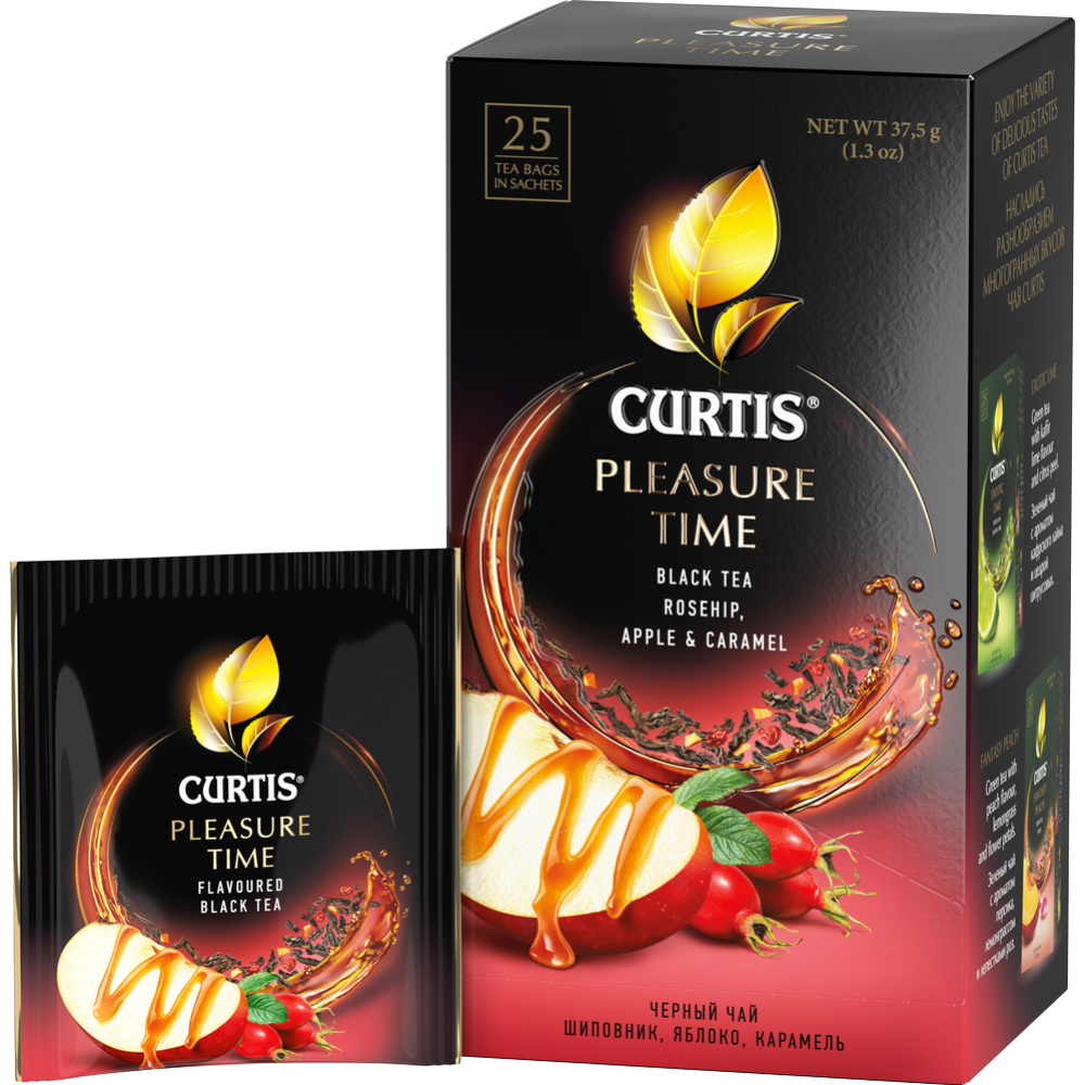 Чай черный «Curtis» Pleasure Time, 25 шт,  37.5 г #1