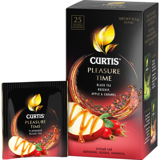 Чай черный «Curtis» Pleasure Time, 25 шт,  37.5 г