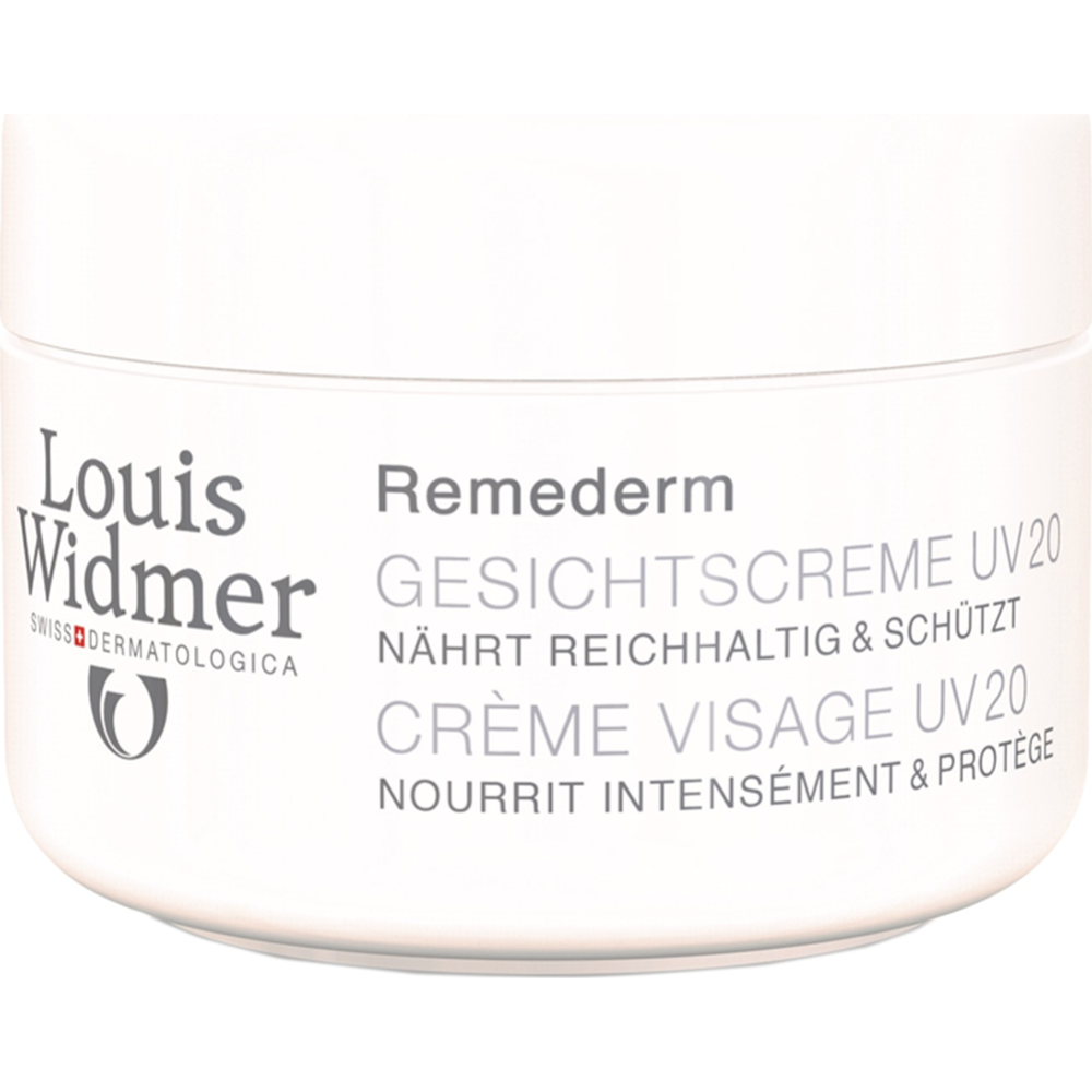 Крем для лица «Louis Widmer» Remederm, для очень сухой кожи UV20, 50 мл