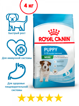 Сухой корм Royal Canin Mini Puppy для щенков 4 кг