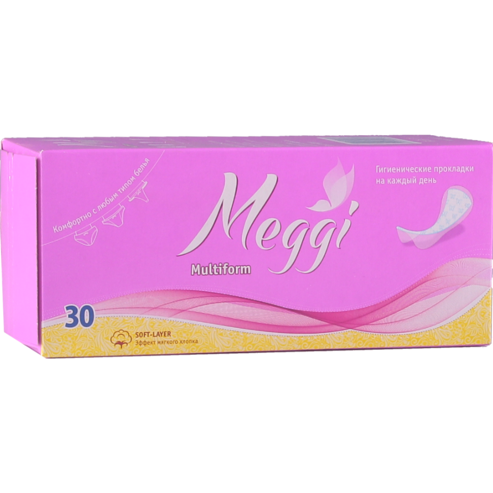 Женские гигиенические прокладки «Meggi» Multiform, 30 шт