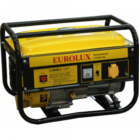 Бен­зи­но­вый ге­не­ра­тор «Eurolux» G4000A, 64/1/38