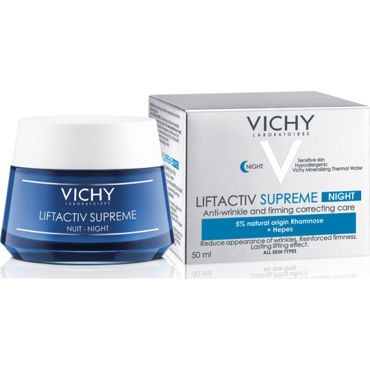 Крем-уход для лица «Vichy» Liftactiv Supreme, ночной, 50 мл