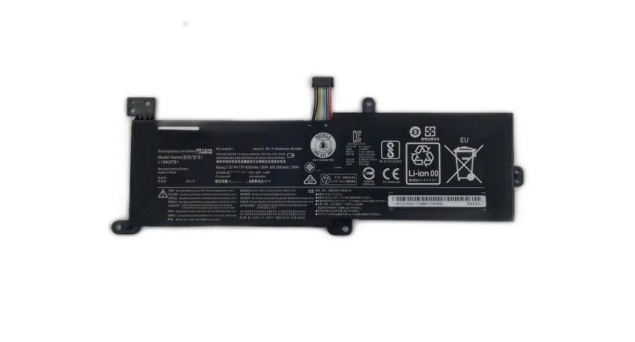 Оригинальный аккумулятор (батарея) для ноутбука Lenovo IdeaPad S145-15API, S145-15AST (L16C2PB2/L16M2PB1) 7.6V 4000mAh (30Wh)