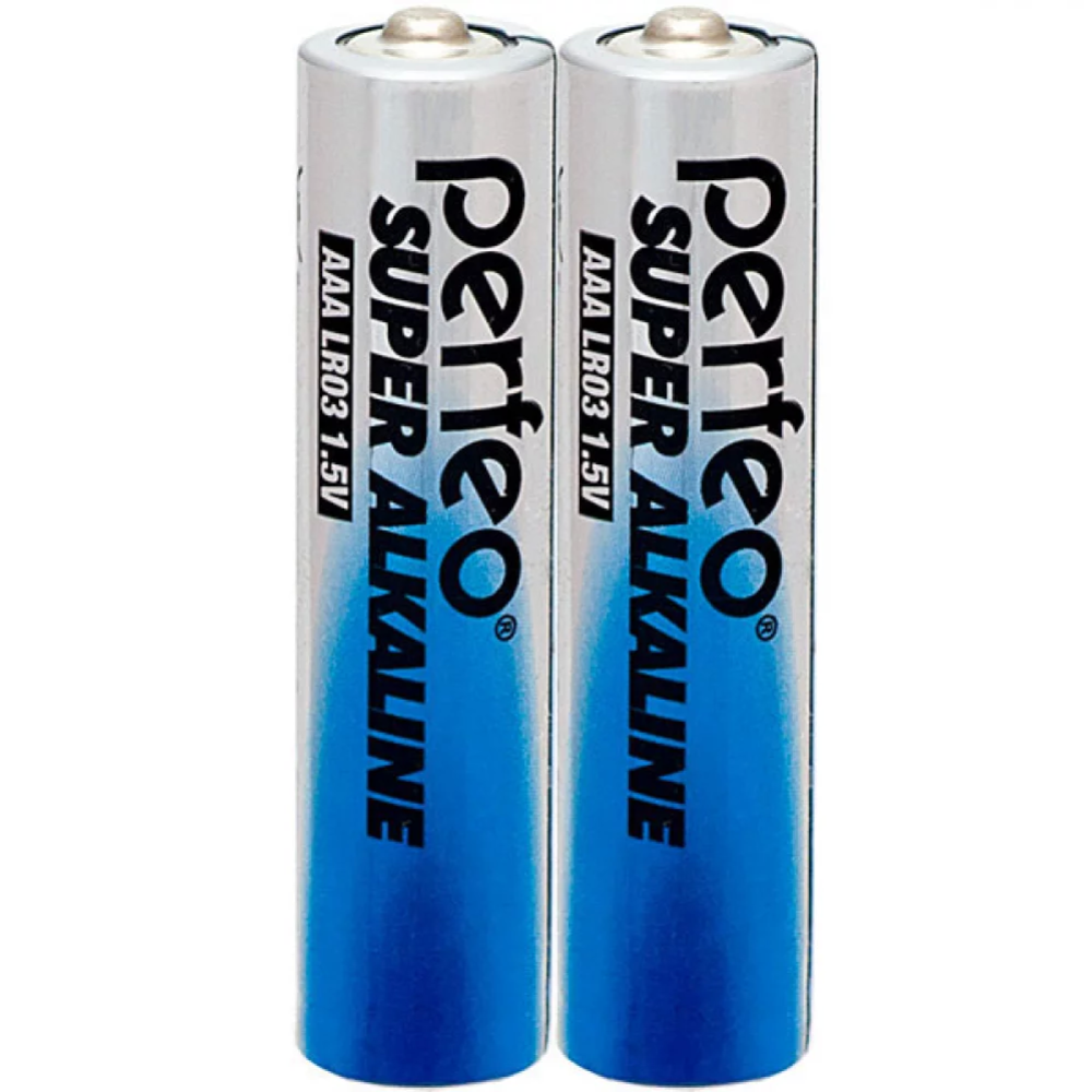Комплект батареек «Perfeo» Super Alkaline, ААА/2SH, PF LR03/2SH, 2 шт #0