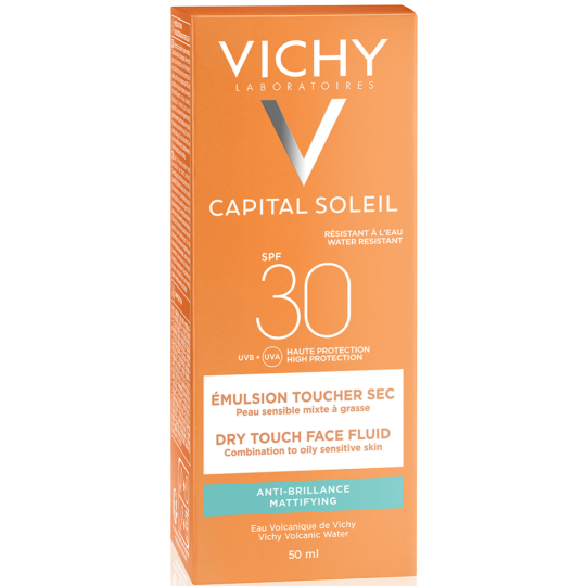 Эмульсия для лица «Vichy» Capital Soleil, матирующая, SPF 30, 50 мл