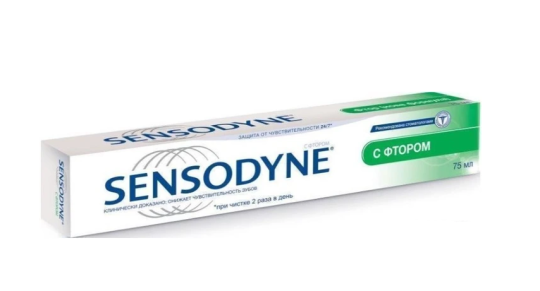 Sensodyne Зубная паста с фтором (Sensodyne F), 75 мл