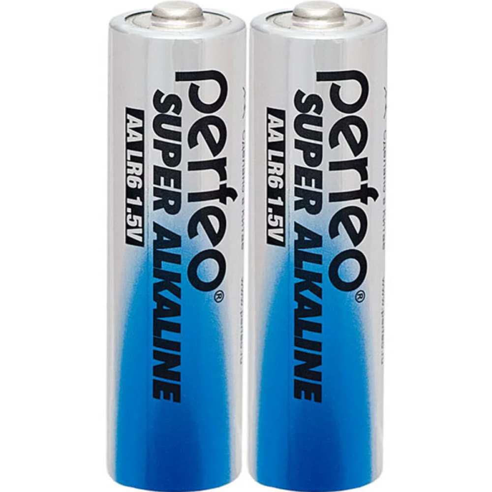 Комплект батареек «Perfeo» Super Alkaline, АА/2SH, PF LR6/2SH, 2 шт #0