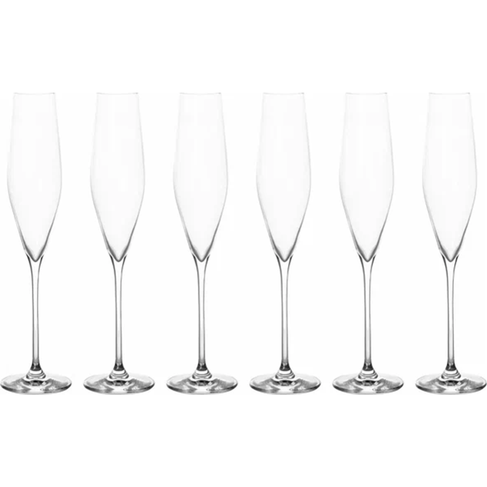 Набор бокалов для игристых вин «Rona» Swan 19, 6650/190, 6 шт
