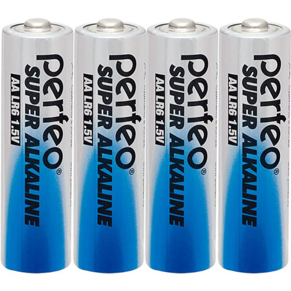 Батарейка «Perfeo» Super Alkaline, АА/4SH, PF LR6/4SH #0