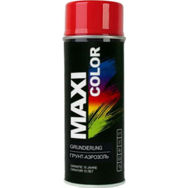 Грунтовка аэрозольная «Maxi color» красный, 400 мл