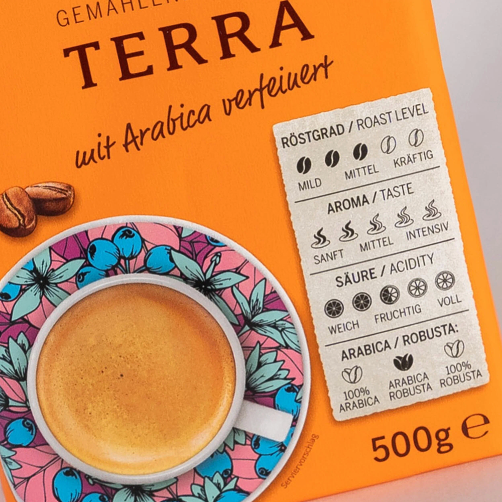 Кофе молотый «Tempelmann» Terra, 250 г #1