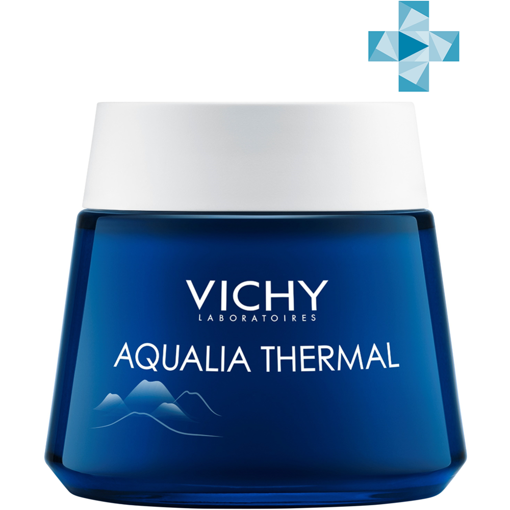 Картинка товара Крем для лица «Vichy» Aqualia Thermal Spa-уход, ночной, 75 мл