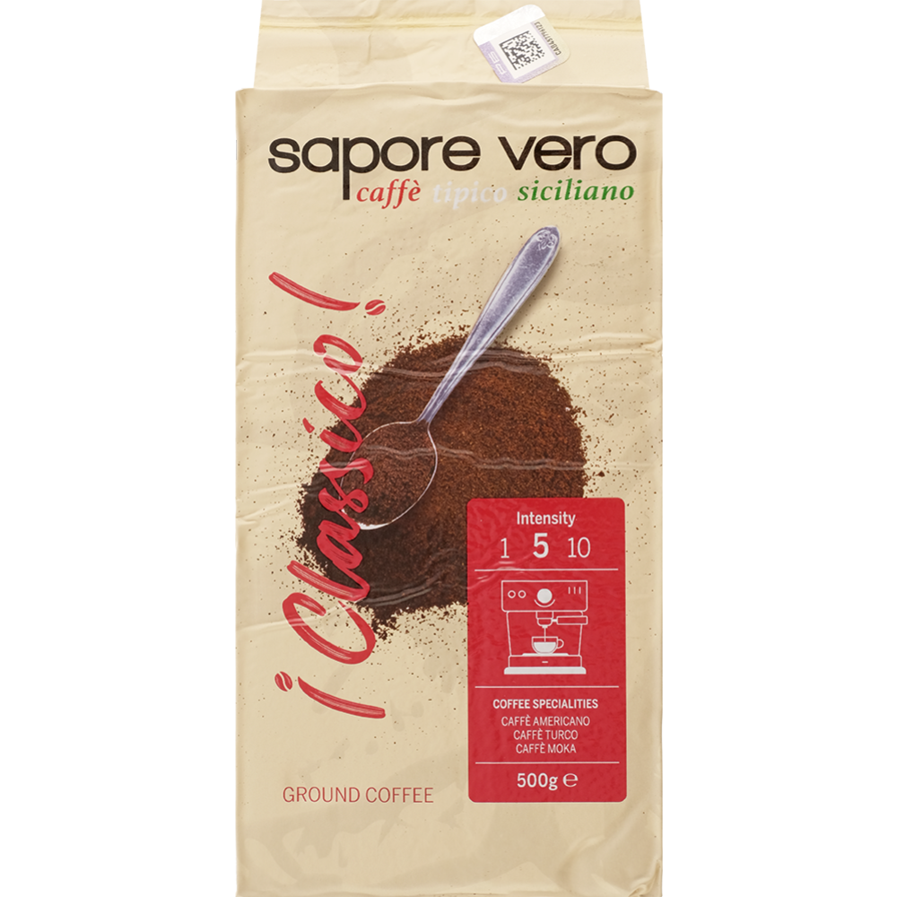 Кофе молотый «Sapore Vero» Classico, 500 г #0