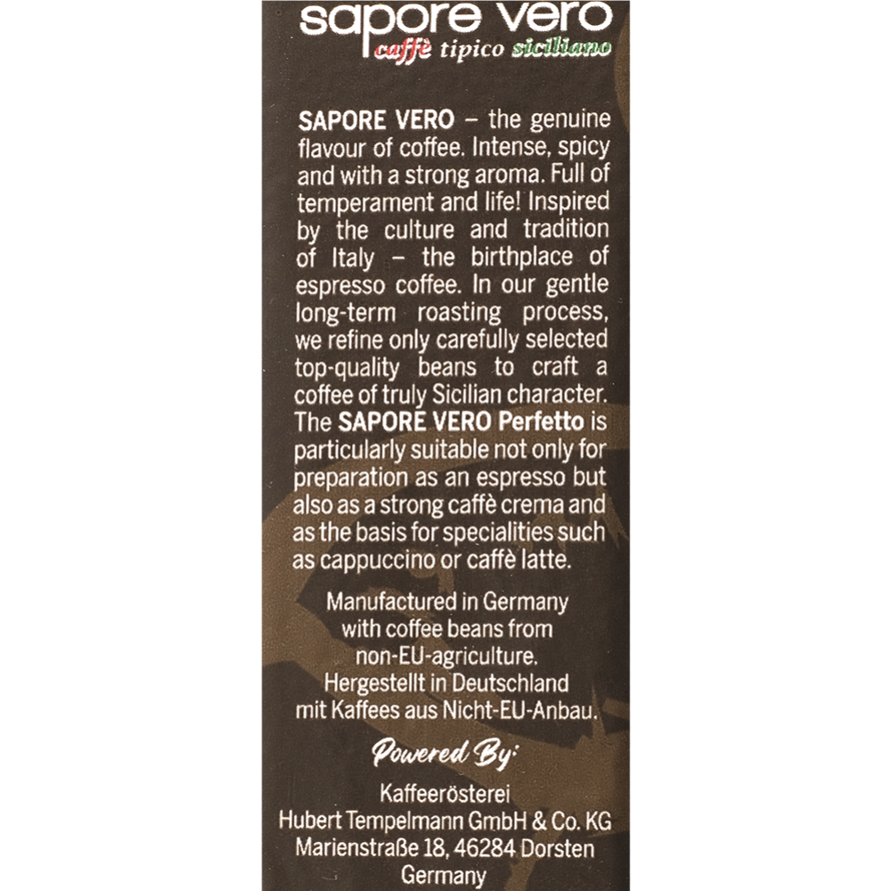 Кофе молотый «Sapore Vero» Perfetto, 250 г #3