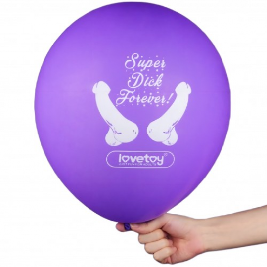 Воздушные шары Lovetoy Super Dick Forever Bachelorette Balloons 7 шт
