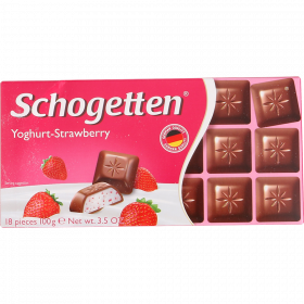 Шо­ко­лад «Schogetten» Yoghurt-Strawberry, 100 г