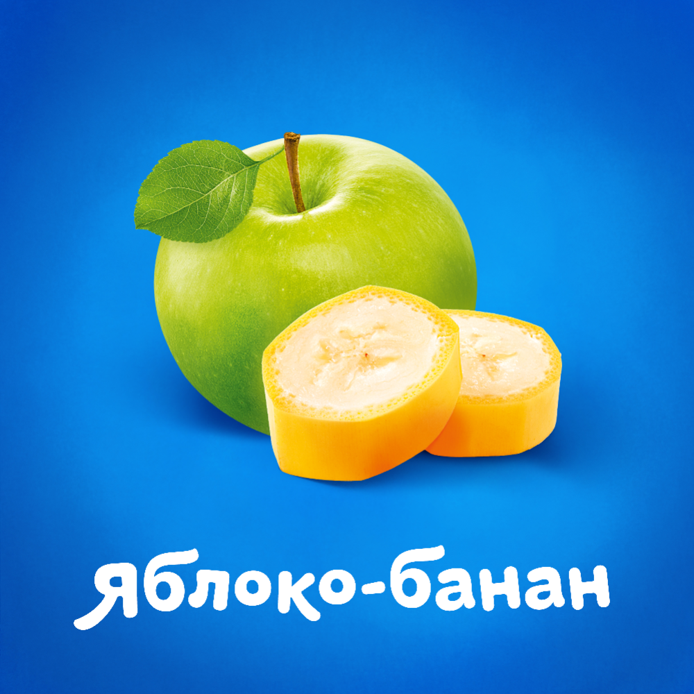 Батончик фруктовый «Агуша» яблоко и банан, 15 г  #2