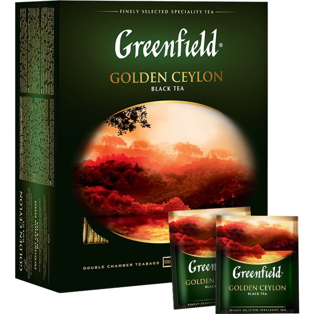 Чай черный «Greenfield» Golden Ceylon, 100х2 г #1