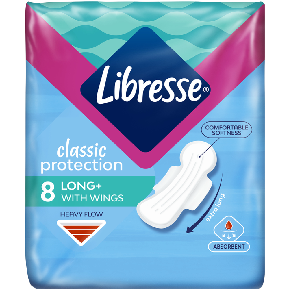 Прокладки женские гигиенические «Libresse» Classic Protection, 8 шт