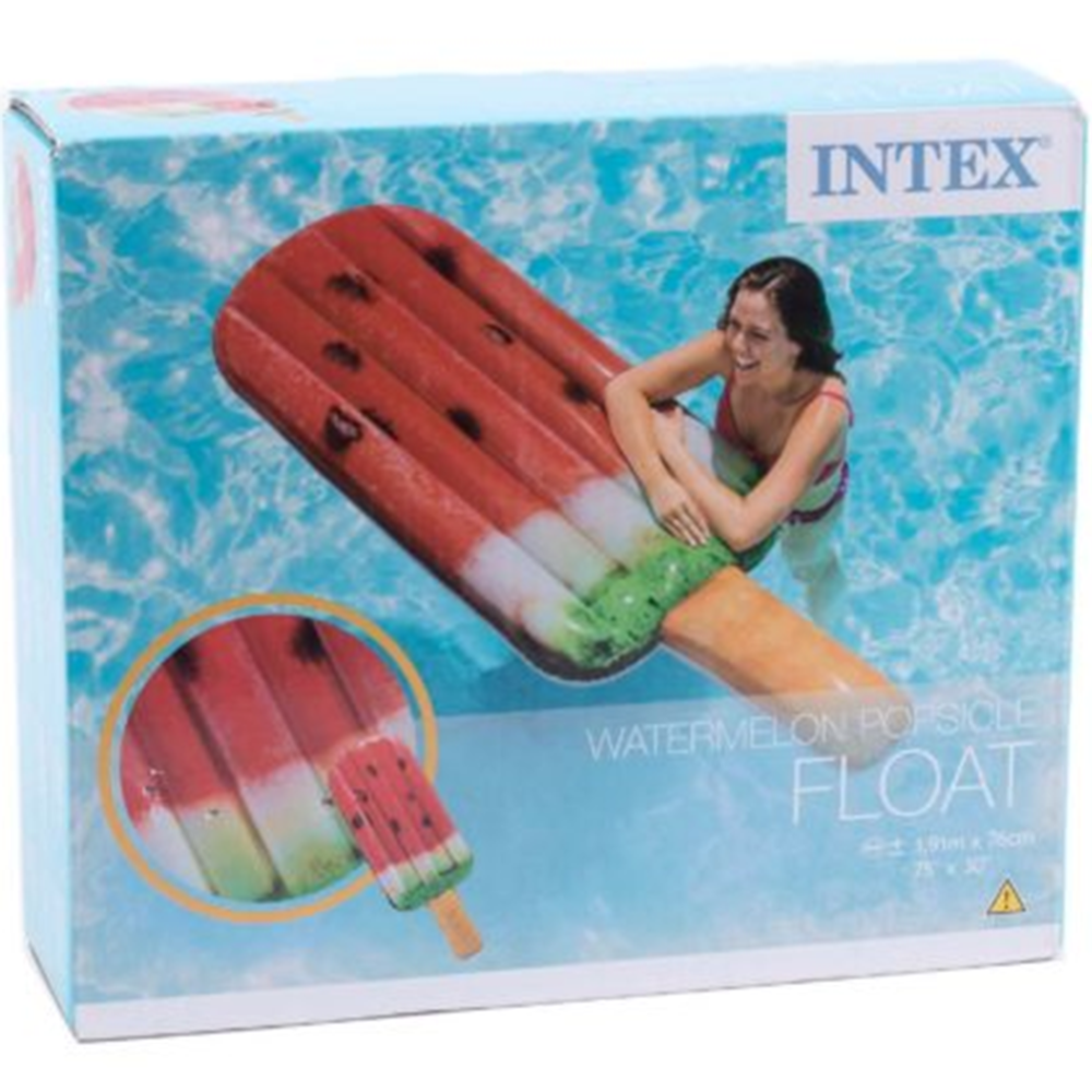 Матрас надувной для плавания «Intex» Мороженое, 191х76 см