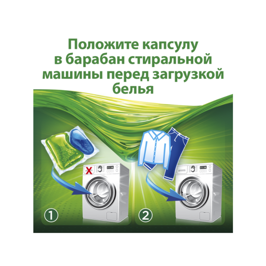 Капсулы для стирки «Persil» Свежесть от Vernel, для белого, 14 шт