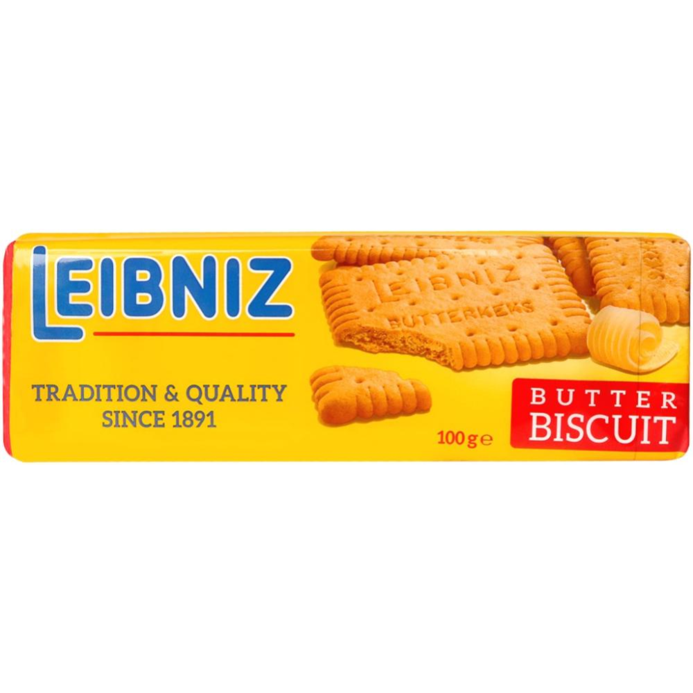 Печенье «Bahlsen» Leibniz, сливочное, 100 г