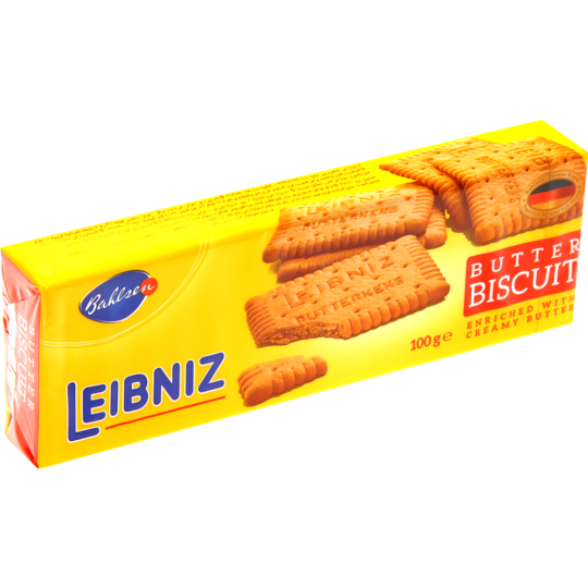 Печенье «Bahlsen» Leibniz, сливочное, 100 г