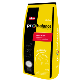 Корм для собак «ProBalance» Immuno Adult Active, 15 кг