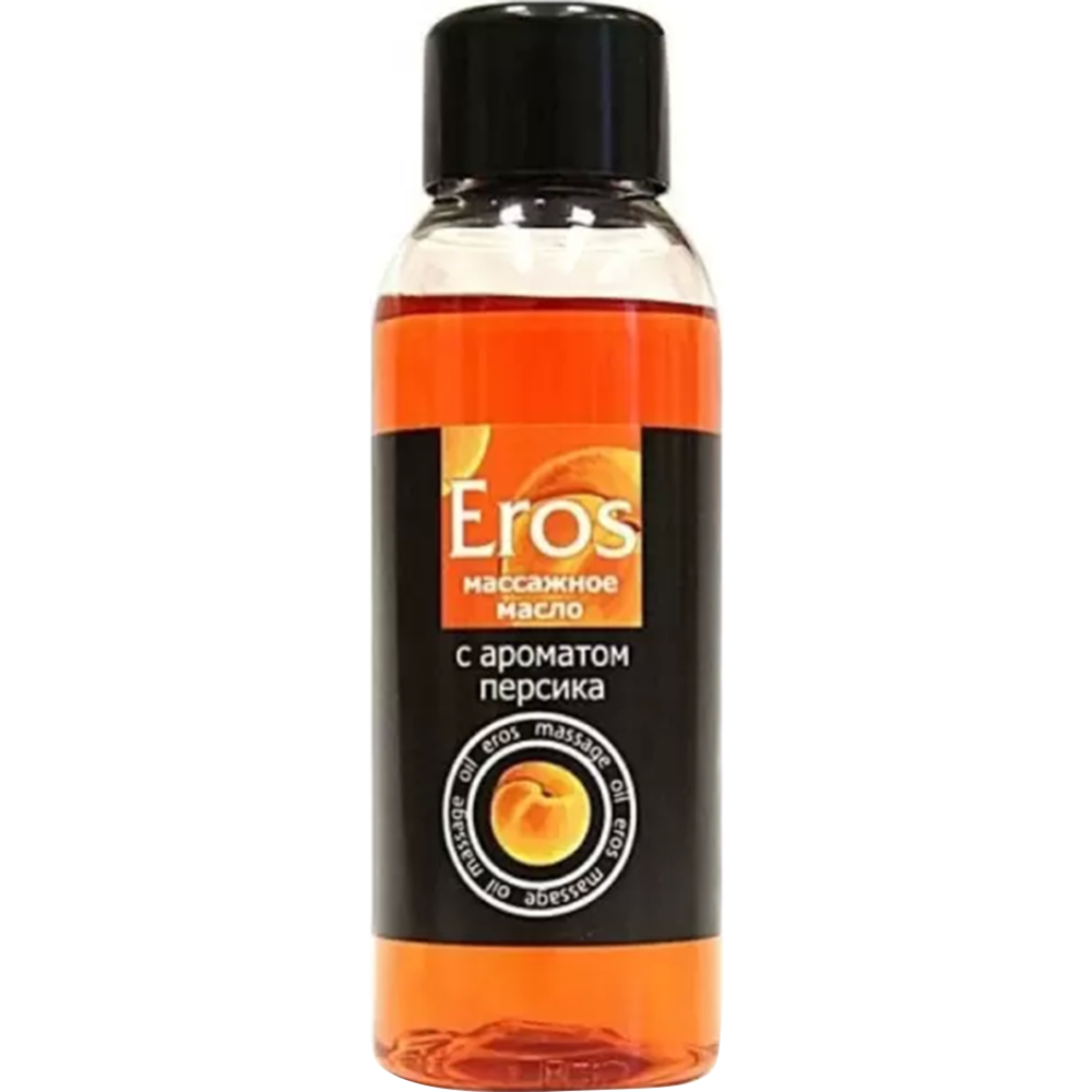 Массажное масло «Bioritm» Eros, c ароматом персика, LB-13016, 75 мл