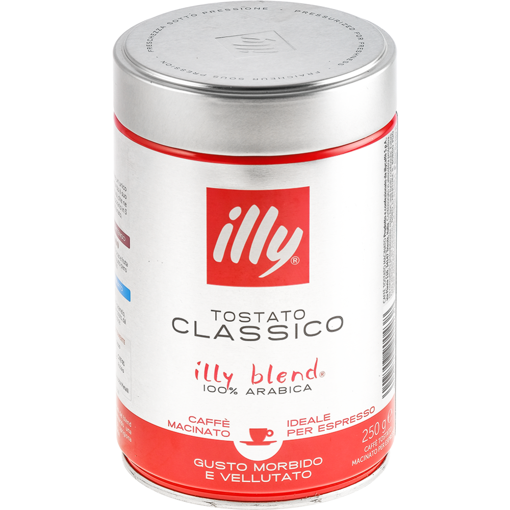 Кофе молотый «Illy» Espresso Classico, 250 г #0