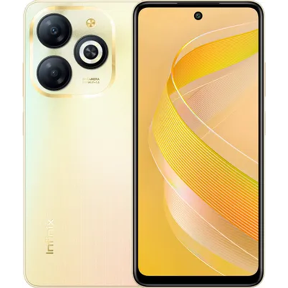 Картинка товара Смартфон «Infinix» X6525, 3GB/64GB, shiny gold