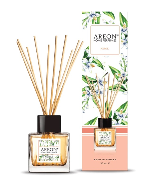 Ароматизатор воздуха для дома, аромадиффузор с палочками, Areon Home Perfume Neroli, 50 мл