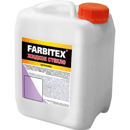 Жидкое стекло «Farbitex» 3.8 кг