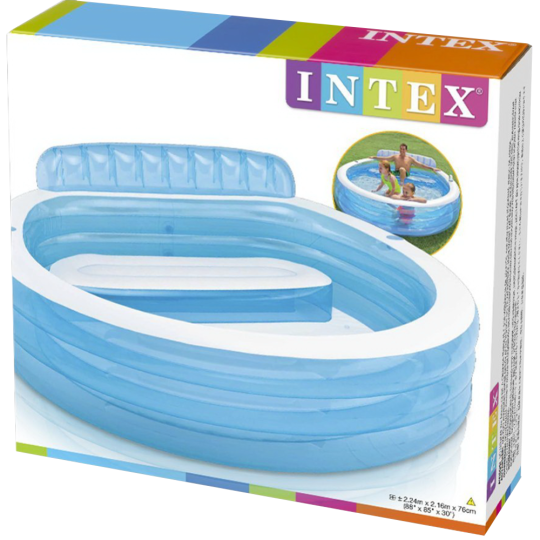 Надувной бассейн «Intex» Семейный, 224x216 см