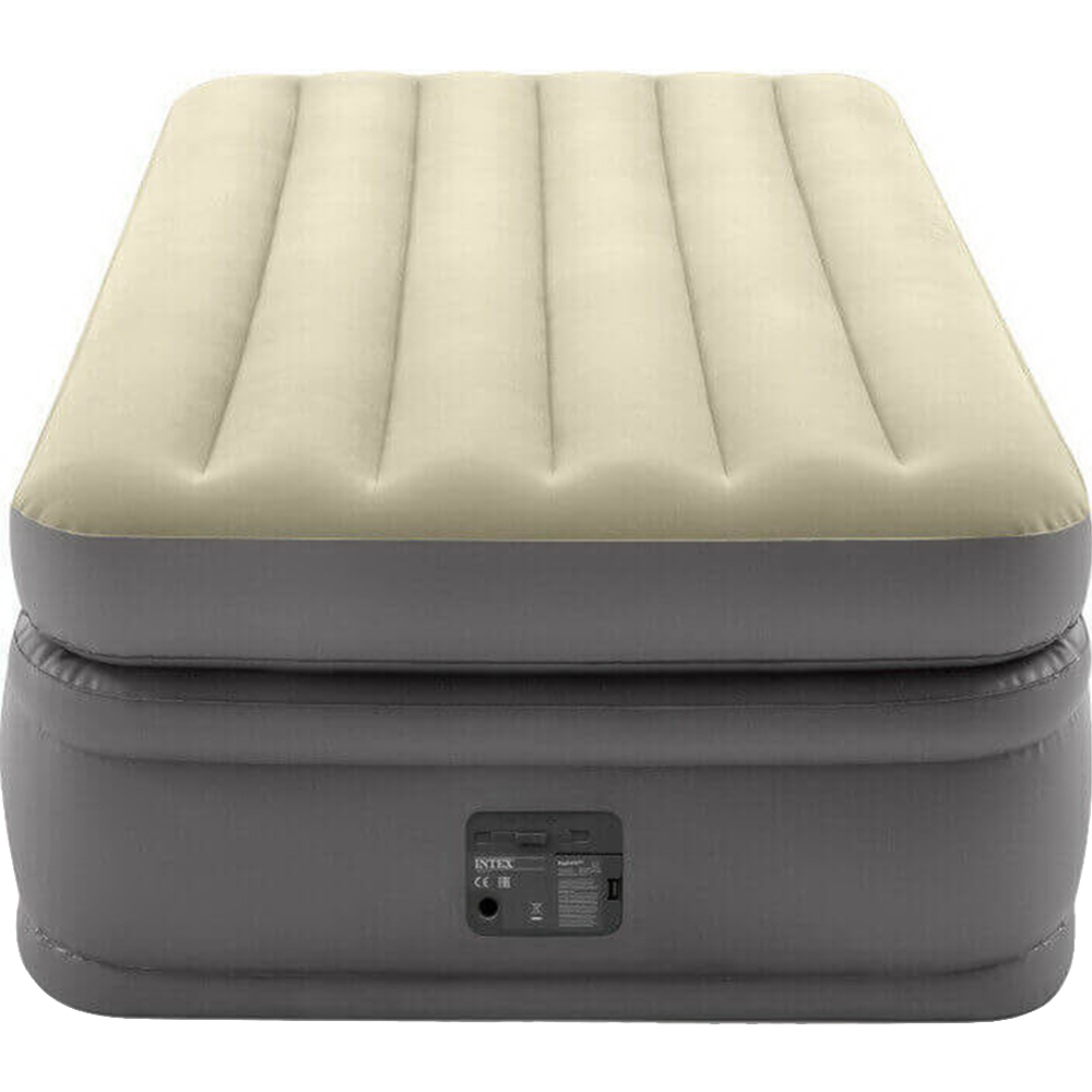 Надувная кровать «Intex» Prime Comfort Elevated 64162, встроенный электронный насос/сумка/ремкомплект 