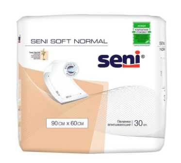 Seni soft Normal Пеленки одноразовые (впитывающие) 90х60 30 шт