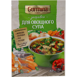 Заправка «Gurmina» для овощного супа, 60 г