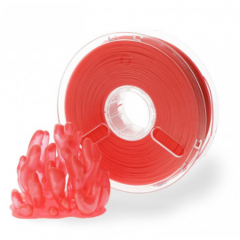 Пластик для 3D принтера (TOYAR) PLA Transparent Colors 1.75мм/1кг Красный прозрачный